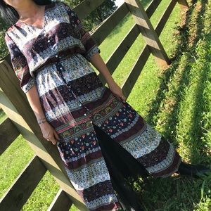 Bohemian maxi dress